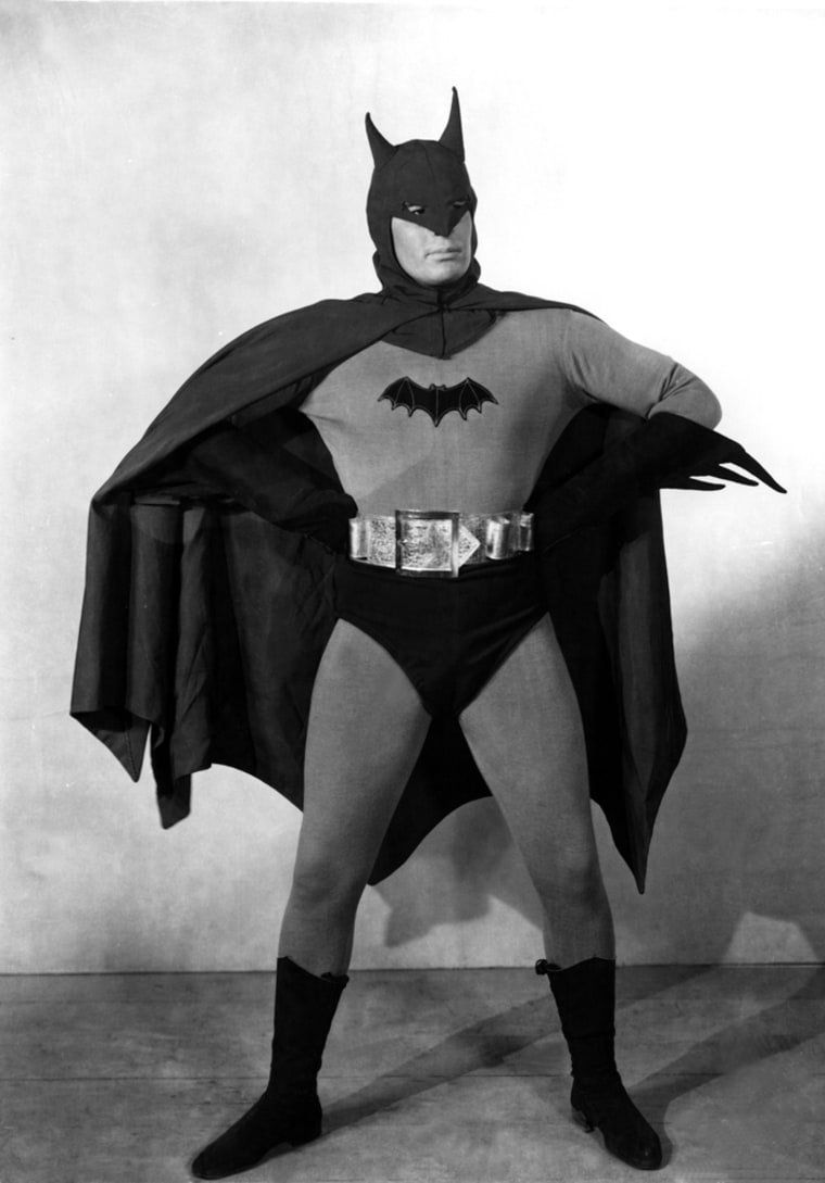 BATMAN, Lewis Wilson (as Batman), movie serial, 1943.
