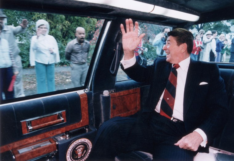 (FILE PHOTO) Ronald Reagan's Health Deteriorates