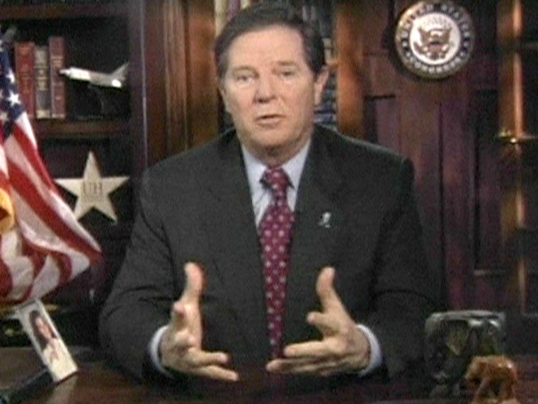 Despite former Rep. Tom DeLay, R-TX, annoucing in April his resignation from congress and abandoning his re-election bid, a judge has ruled DeLay's name will stay on the November election ballot.