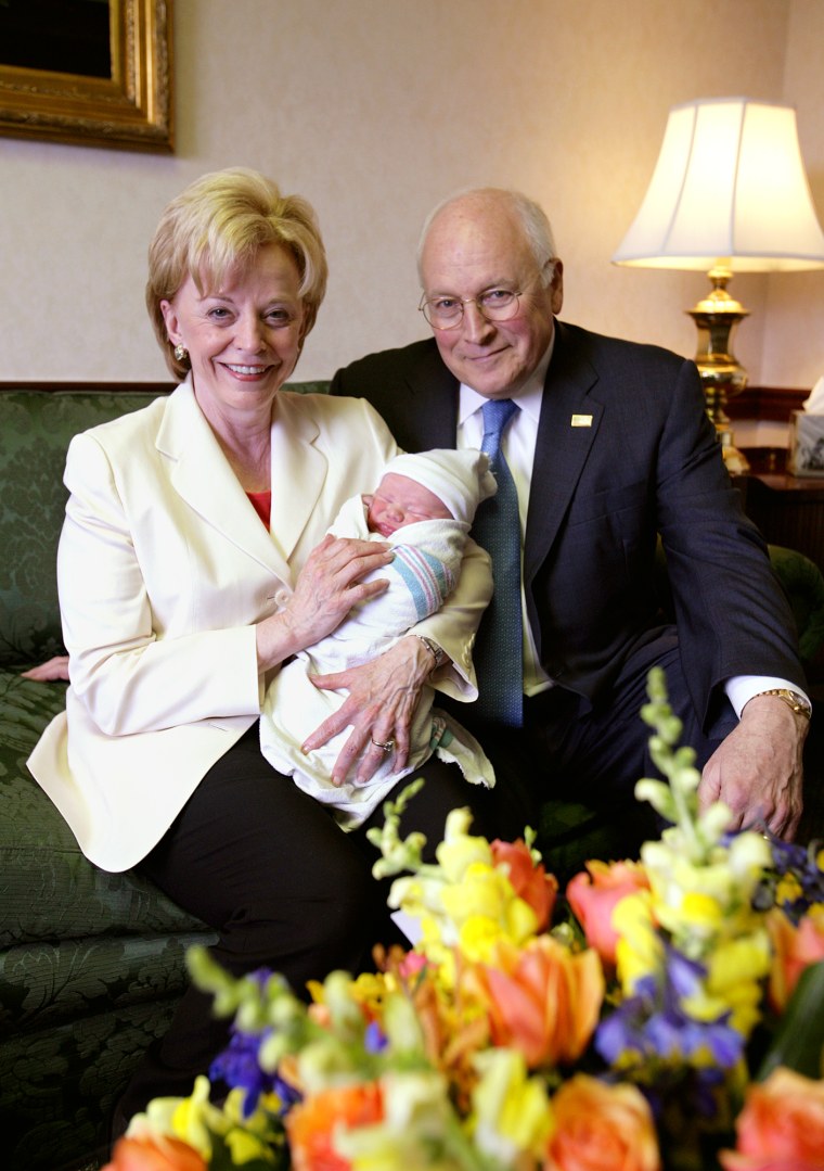 Cheney welcomes sixth grandchild
