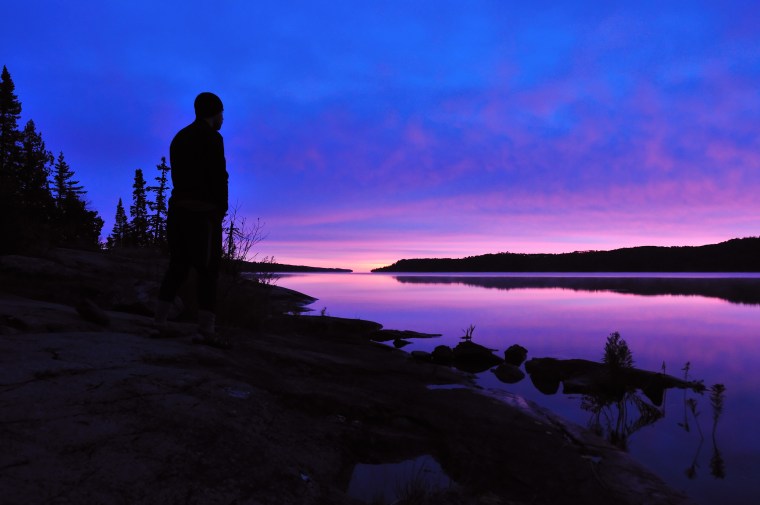 Sunrise at Isle Royale National Park