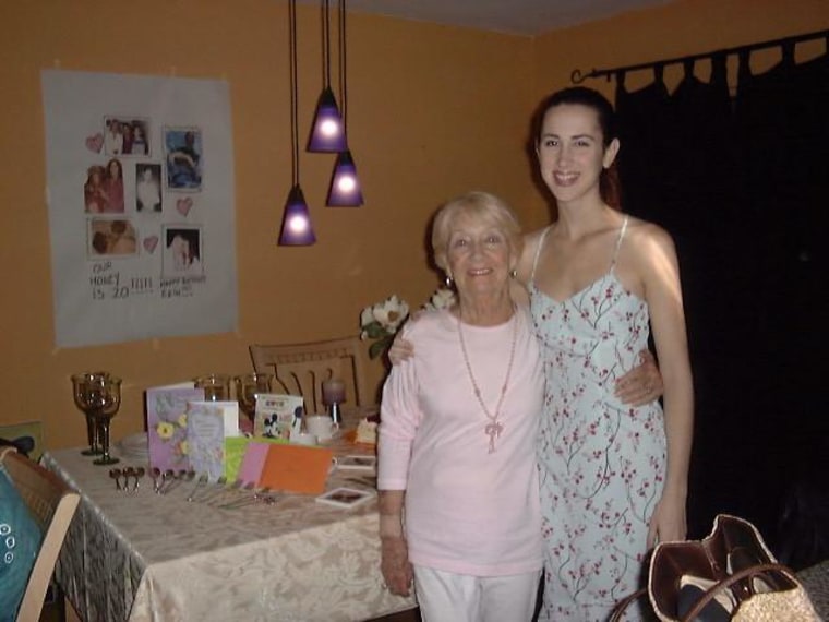 This is my mom and my daughter Erin.