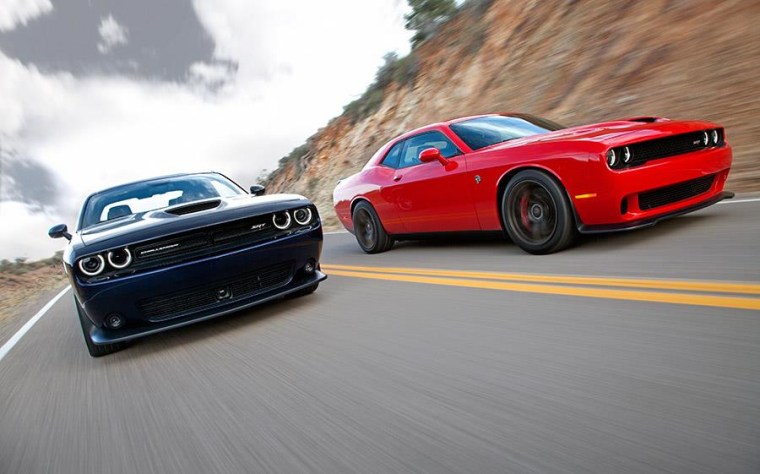 The newest Dodge Challenger has a 707-horsepower, supercharged Hemi V-8 under the hood.