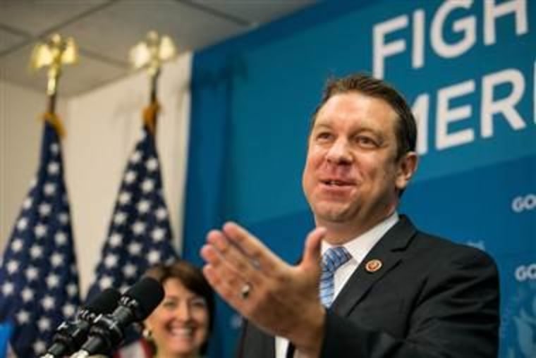 Rep. Trey Radel, R-Fla., returned to Congress on Tuesday for the first time since pleading guilty to possession of cocaine.