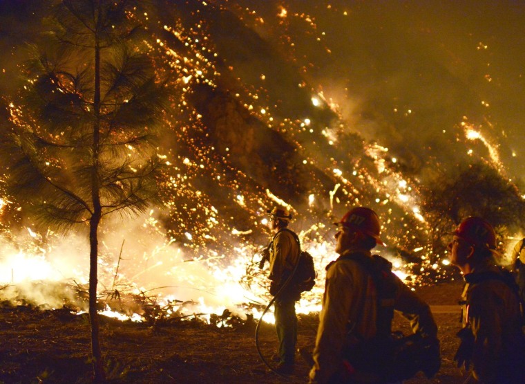Image: California wild fire