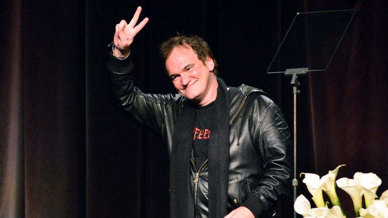 Quentin Tarantino says he only gave his script to a small number of people.