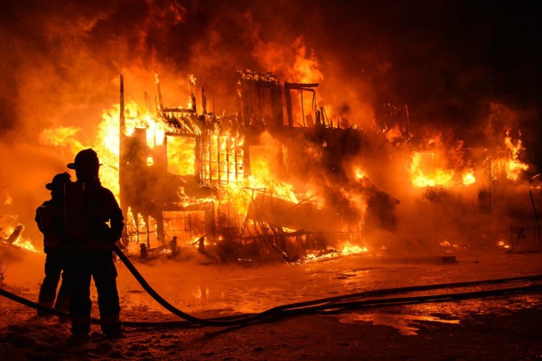 Quebec provincial police confirm that at least 3 people are dead and 30 others missing after a fire destroyed a seniors home in the town of L'Isle-Verte.