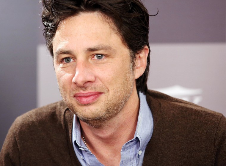 PARK CITY, UT - JANUARY 18:  Filmmaker Zach Braff attends the The Variety Studio: Sundance Edition Presented By Dawn Levy on January 18, 2014 in Park City, Utah.  (Photo by Jonathan Leibson/Getty Images for Variety)