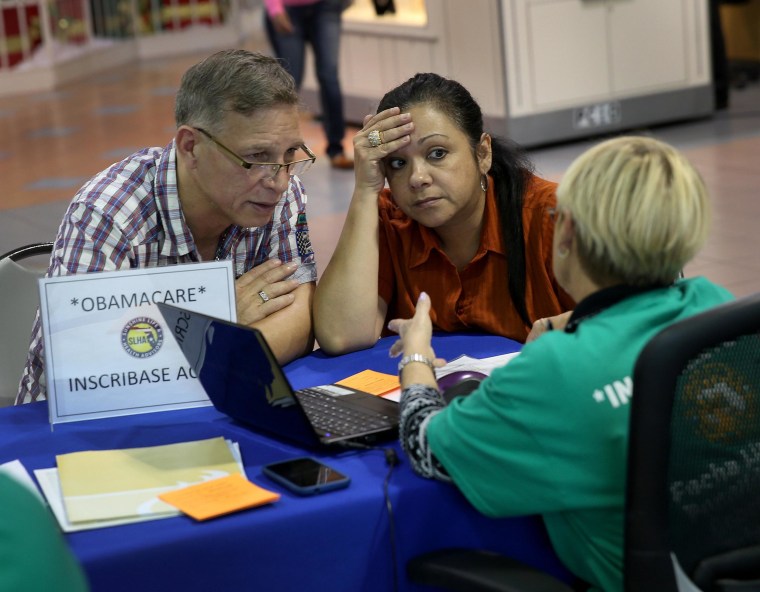 Image: Affordable Care Act Fair Draws Floridians As Enrollmnent Deadline Looms