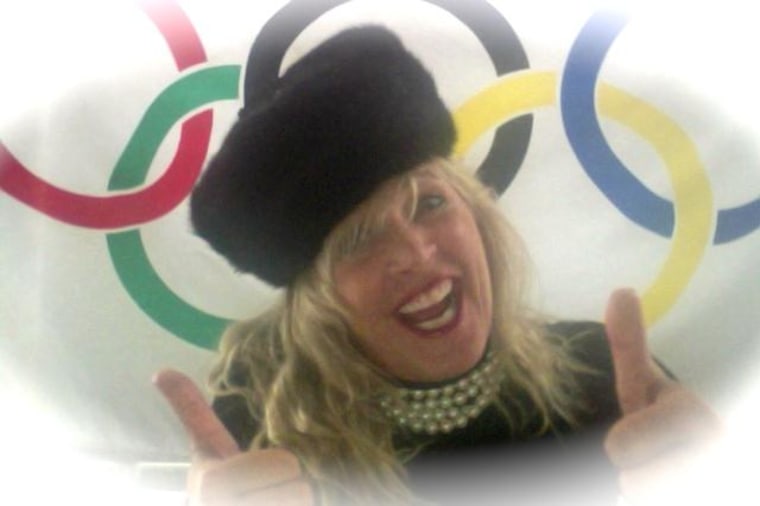Yvonne Batal with Russian hat