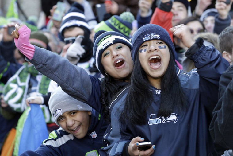 Image: Seattle Seahawks fans cheer