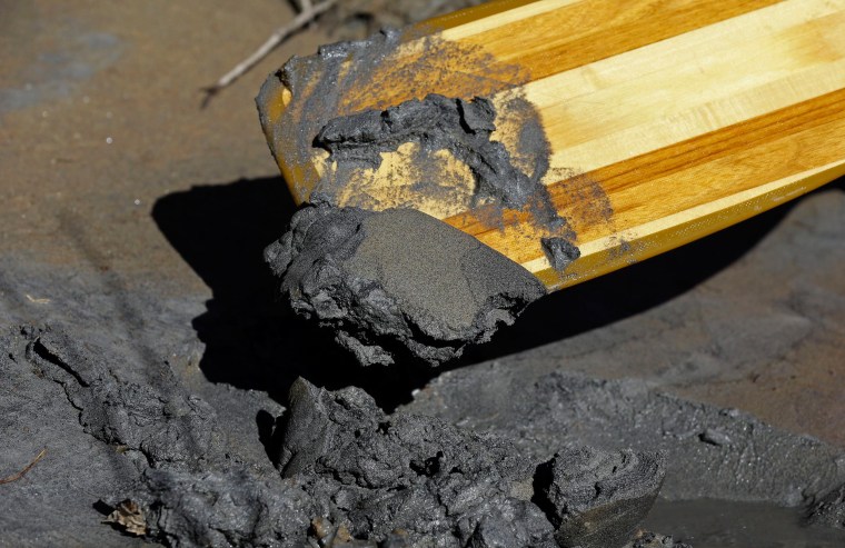 Image: Dan River coal spill.