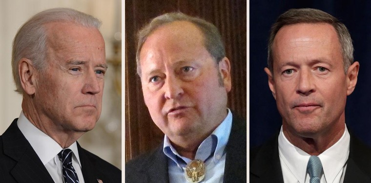 Image: Biden, Schweitzer, O'Malley