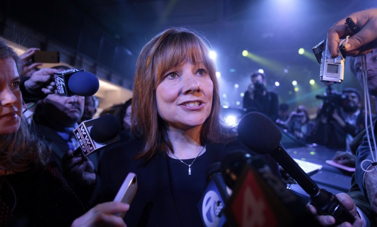 GM's Chief Executive Officer Mary Barra was named the world's most powerful woman in business by Fortune magazine