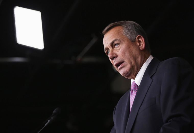 Image: BESTPIX   John Boehner Holds Media Briefing At The Capitol