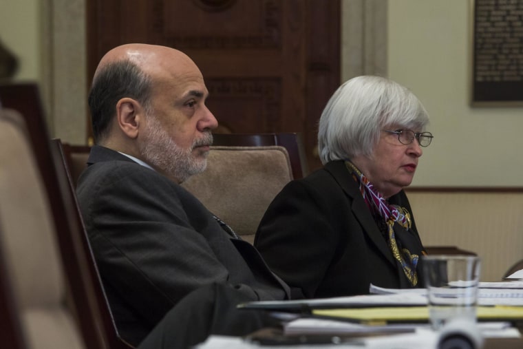 Janet Yellen has taken over the Federal Reserve from Ben Bernanke. Stock markets wonder if she will continue his monetary policies.