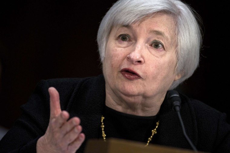 New Fed Chief Janet Yellen will tell Congress the U.S. economy is gaining traction