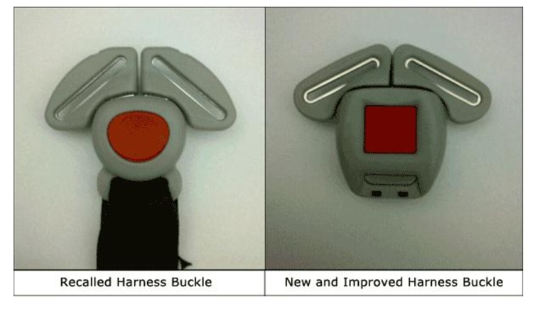 Car seat outlet recalls