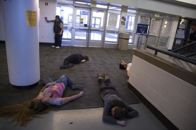 Image: Active shooter drill