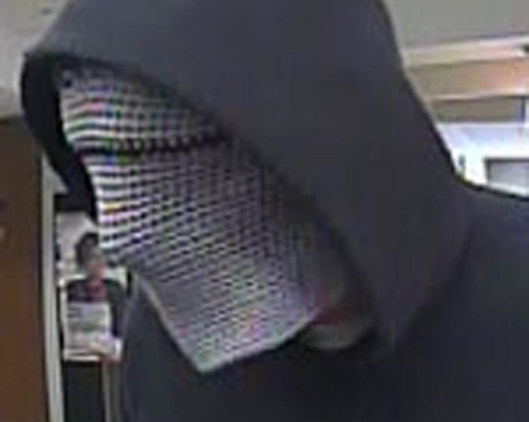 A serial bank robber nicknamed the “Cyborg Bandit.”