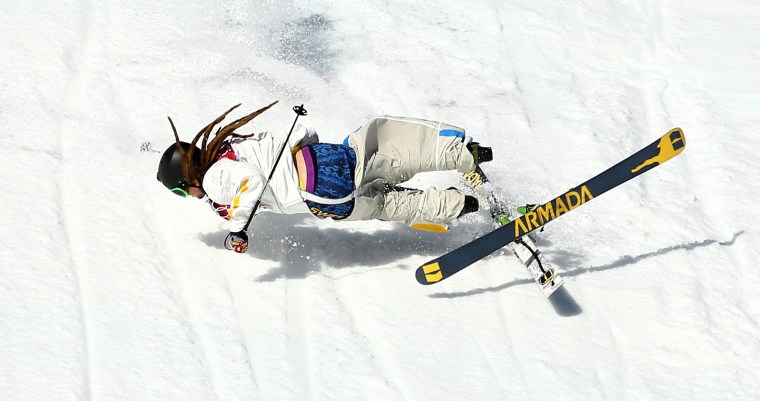 Image: Freestyle Skiing - Winter Olympics Day 6