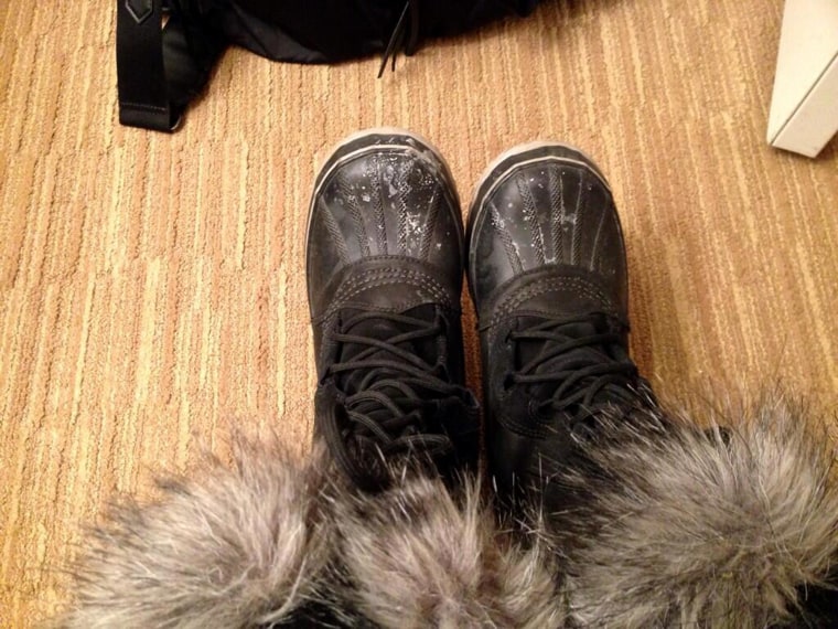 Image: Hoda's boots