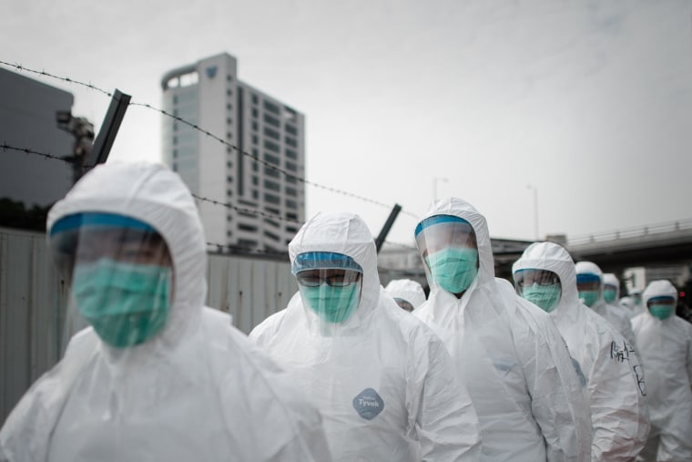 Image: HONG KONG-CHINA-HEALTH-FLU-VIRUS