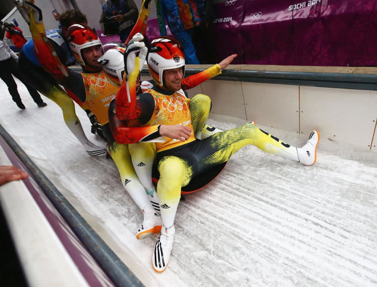 Image: Luge - Winter Olympics Day 6