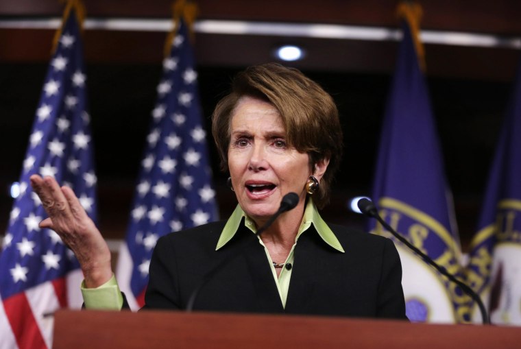 Image: Nancy Pelosi Holds Weekly Press Conference