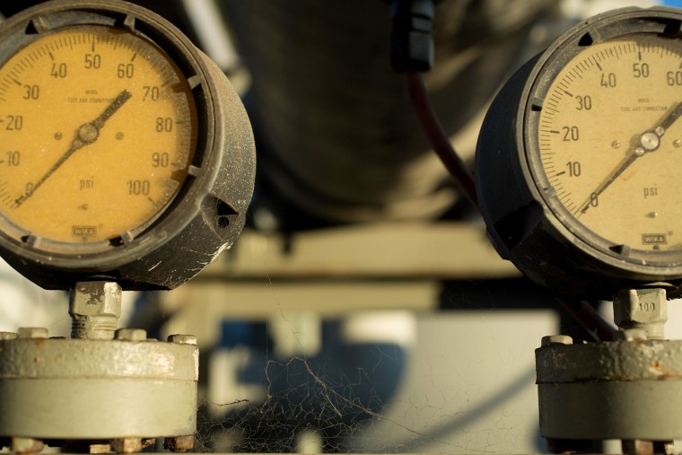 Image: Gauges remain idle at the Charles Meyer Desalination Facility in Santa Barbara, Calif.