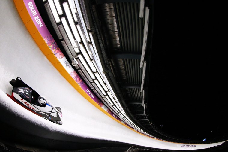 Image: Bobsleigh - Winter Olympics Day 10