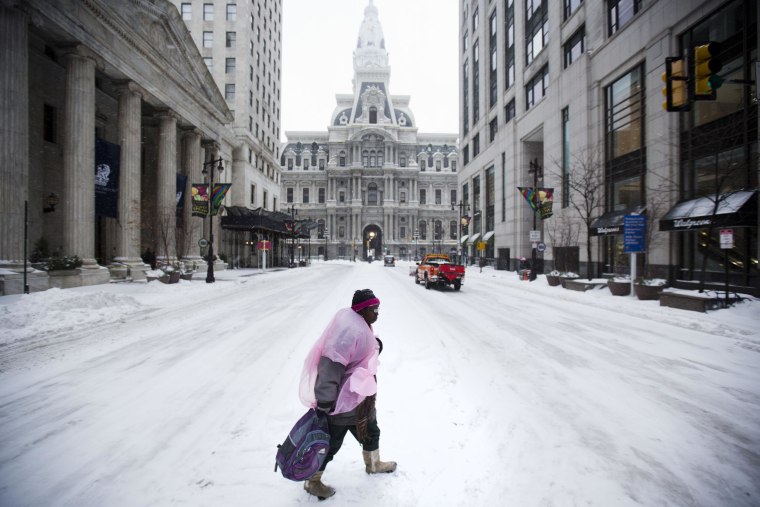 Image: Philadelphia snow