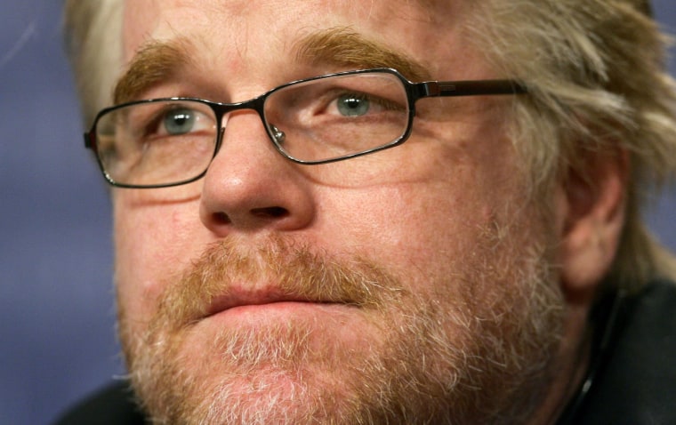 Image: File photo of Hoffman attending a news conference at the 56th Berlinale International Film Festival in Berlin