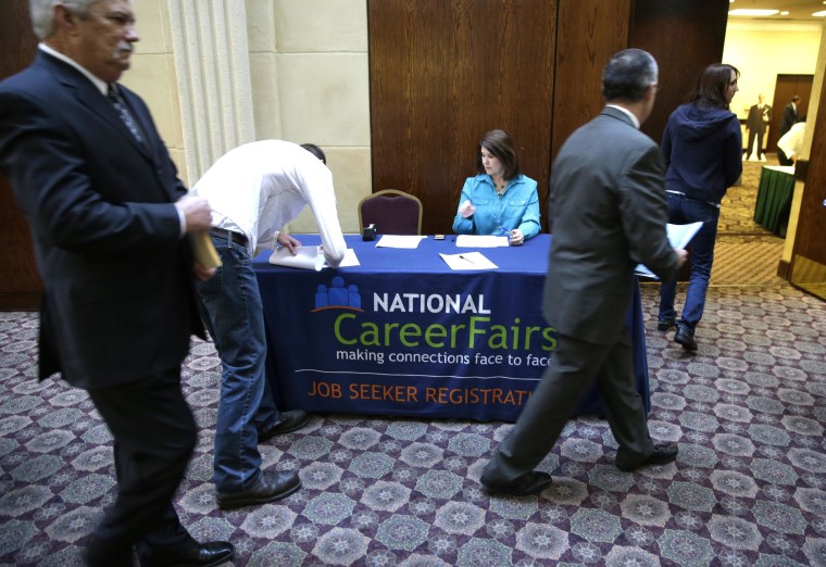 Jobless claims dipped last week in an encouraging sign for the economy.