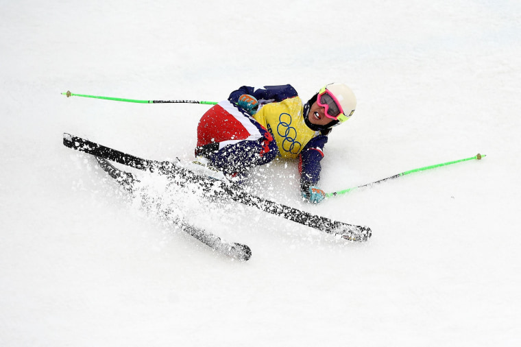Image: Freestyle Skiing - Winter Olympics Day 14
