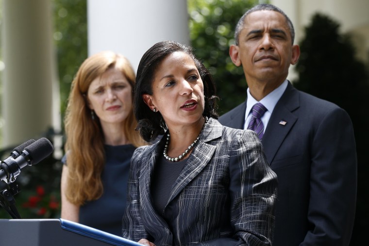 Barack Obama, Susan Rice,  Samantha Power