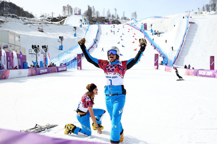 Image: Snowboard - Winter Olympics Day 15