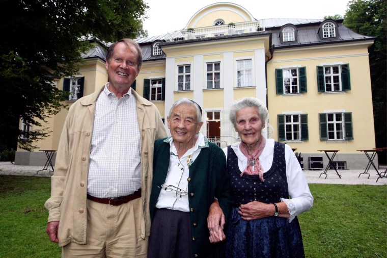 Image: Von Trapps return to family home in Austria for first time since fleeing from Nazis