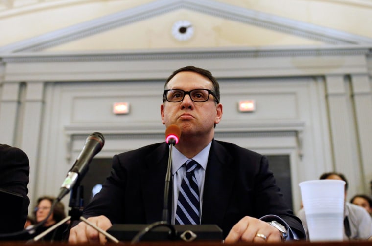 Image: Wildstein, former Port Authority of New York and New Jersey Director of Interstate Capital Projects, appears at a hearing to testify in front of state lawmakers at New Jersey State Capitol in Trenton