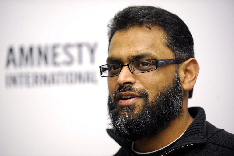 Image: British former Guantanamo Bay detainee Moazzam Begg