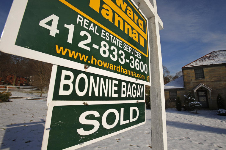 New home sales hit their highest level in January for more than five years