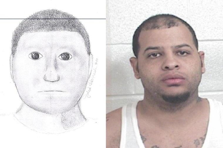 A sketch released in January 2014 of a suspect wanted in two robberies in Paris, Texas, went viral for its cartoonish features. Police apprehended Glenn Edwin Rundles, 32.