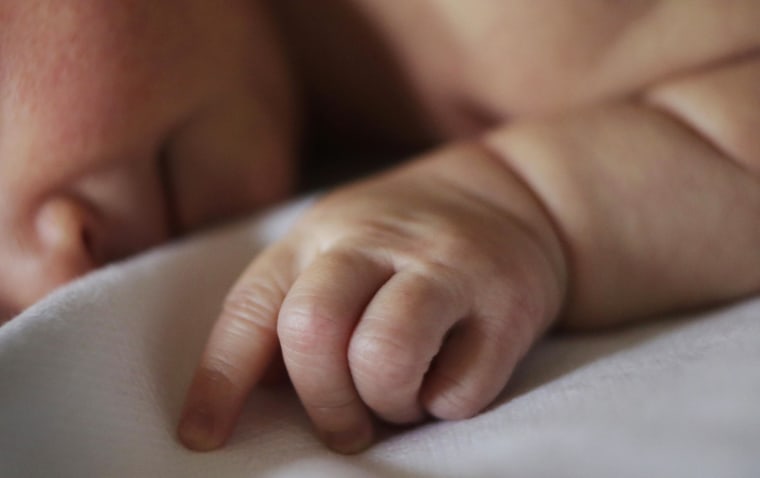 Image: A newborn baby
