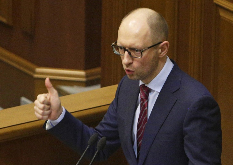 New Ukrainian Prime Minister Arseny Yatseniuk accuses ousted government of looting state coffers of $70 billion.