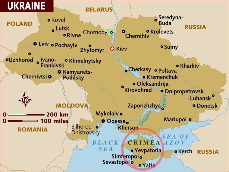 Map of Ukraine