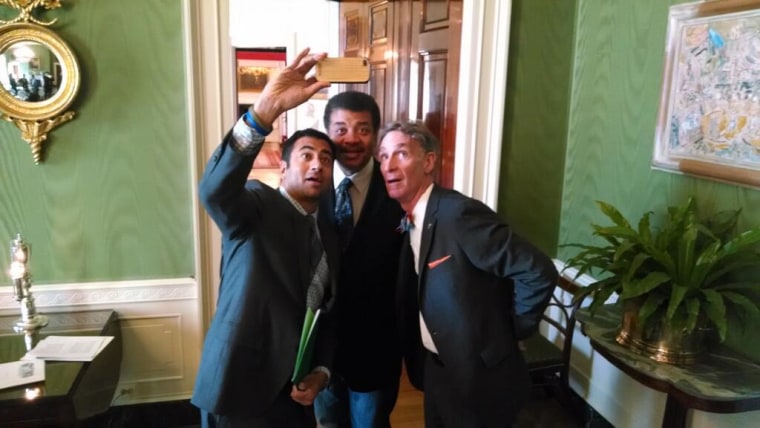 Image: White House selfie