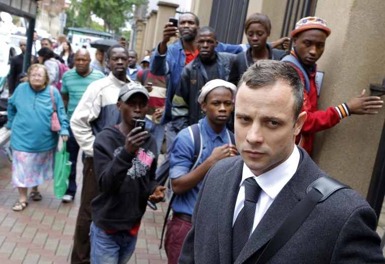 Image: Oscar Pistorius murder trial