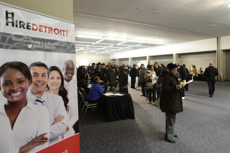 Friday's job numbers are expected to be affected by the winter cold.