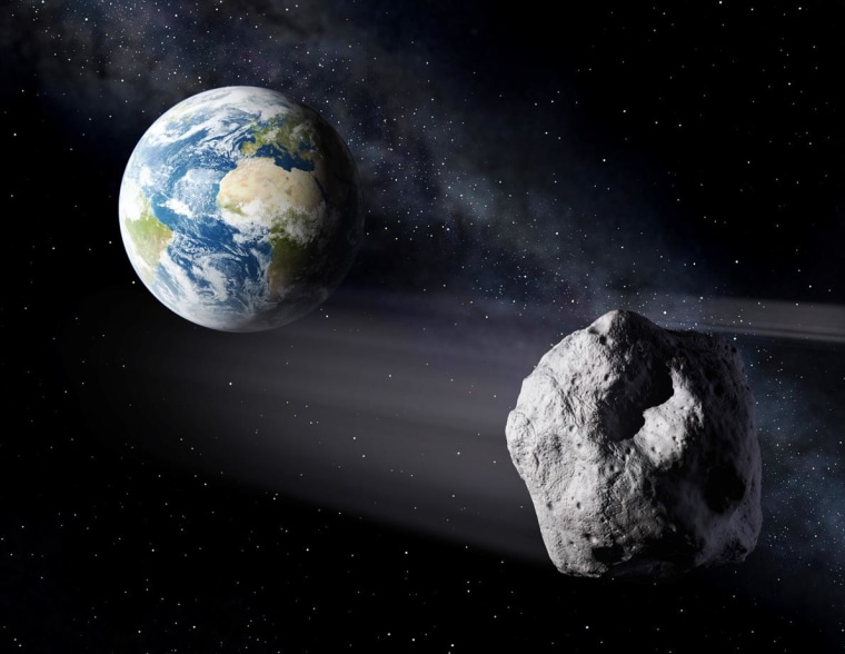 Image: Asteroid pass