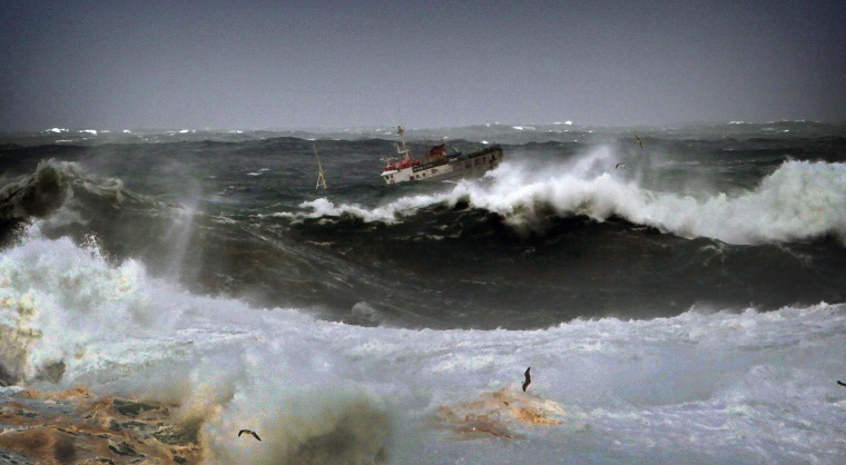 Image: Stormy weather in Galacia